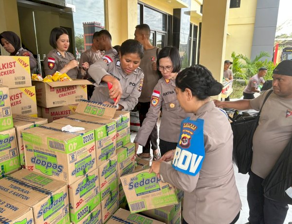 Menyulam Asa dari Labuan Bajo: Dedikasi Polwan di Balik Puluhan Ton Bantuan Gempa Flores