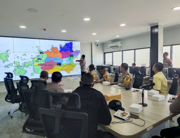 Matangkan Pengamanan Pilkades Serentak 2026, Polres Manggarai Barat Gelar Tactical Wall Game