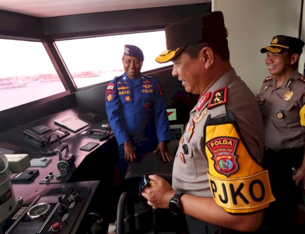 Kapolda NTT Tinjau Kapal Polisi di Labuan Bajo, Beri Perhatian kepada Personel Polairud