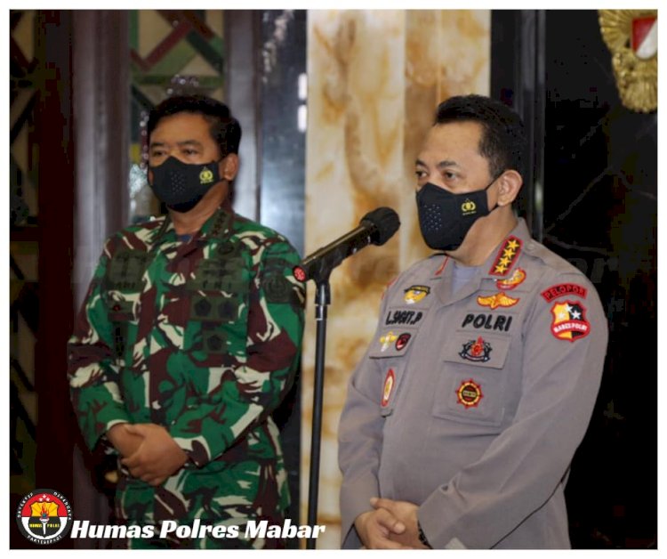 Kapolri Silaturahmi ke Panglima TNI, Tekankan Sinergitas dan Soliditas