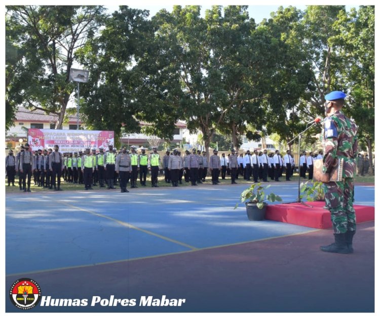 TNI-Polri Gelar Upacara Memperingati Hari Lahir Pancasila di Labuan Bajo