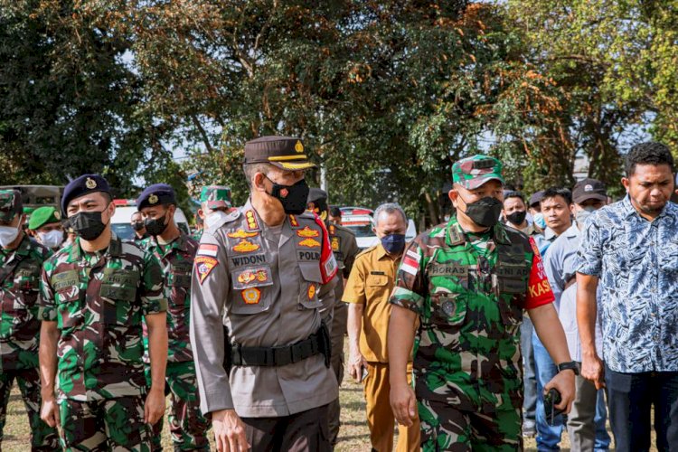 Ratusan Personil Gabungan Siap Amankan Kunjungan Ibu Iriana Joko Widodo di Labuan Bajo