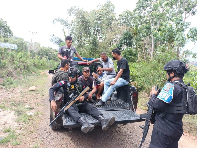 Polres Mabar Tetapkan 6 Orang Tersangka Kasus Pengrusakan dan Pembakaran Surat Suara di Wae Jare