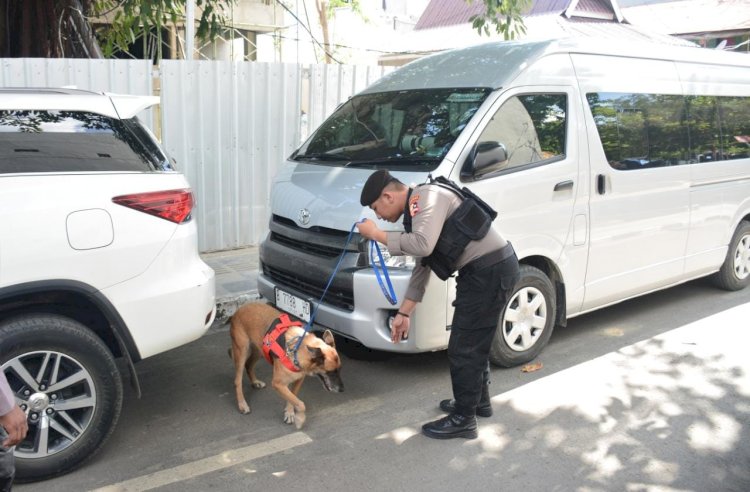 Polisi Siagakan 12 Ekor Anjing Pelacak (K-9) Amankan KTT Ke-42 ASEAN di Labuan Bajo