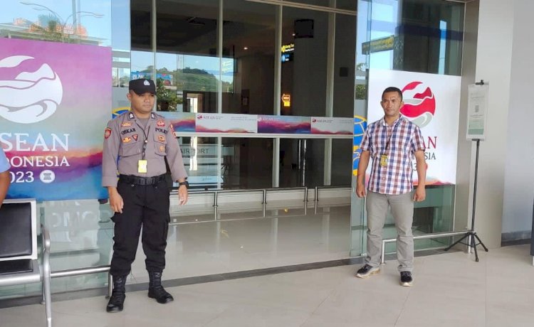Sukseskan KTT ASEAN, Polisi Perketat Keamanan Bandara dan Pelabuhan di Labuan Bajo