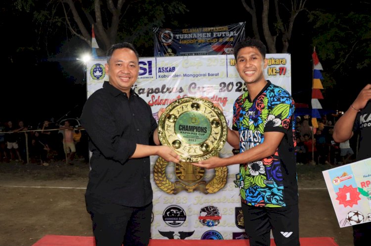 HIPMI Kappas FC Berhasil Keluar Sebagai Juara di Turnamen Futsal Kapolres Cup 2023