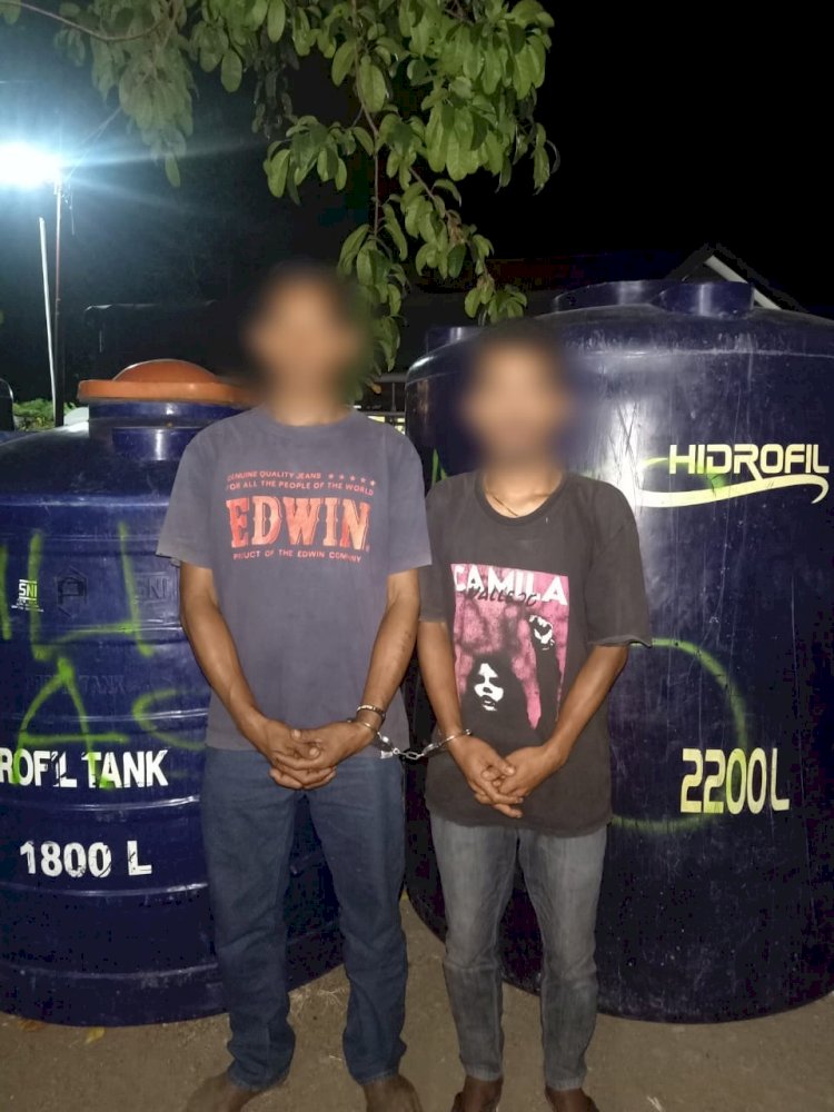 Polisi Ungkap Pencurian Tandor Air di Labuan Bajo, Satu Pelaku Masih Dalam Pengejaran