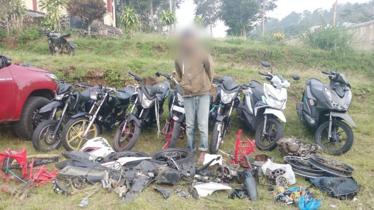 Meresahkan Masyarakat, Polisi Ungkap Pencurian Sepeda Motor Terbesar di Labuan Bajo