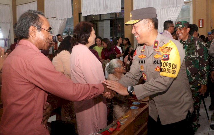 Patroli Skala Besar, Wakapolda NTT dan Forkopimda Pastikan Keamanan Malam Natal di Kota Kupang
