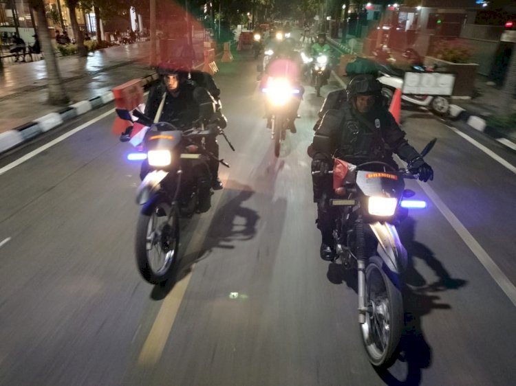 Pasca Pemilu, TNI-Polri Rutin Patroli Malam di Labuan Bajo