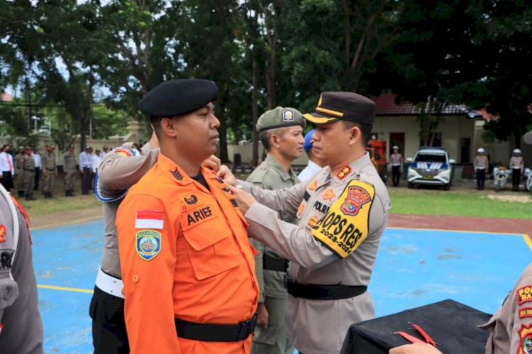 Dihadiri Wakil Bupati, Kapolres Mabar Pimpin Gelar Pasukan Operasi Ketupat 2024