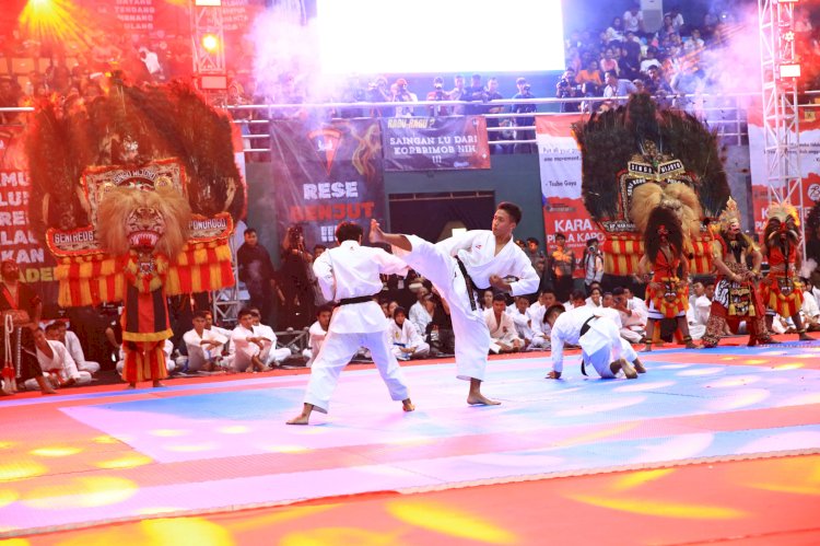 Kapolri Buka National Open Karate Championship di Pakansari Bogor