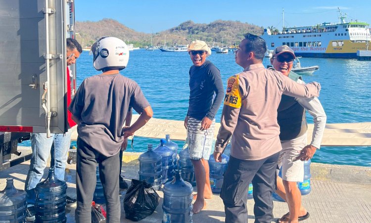 Pastikan Wisata Aman, Kapolres Mabar Cek Pengamanan di Pelabuhan Marina Labuan Bajo