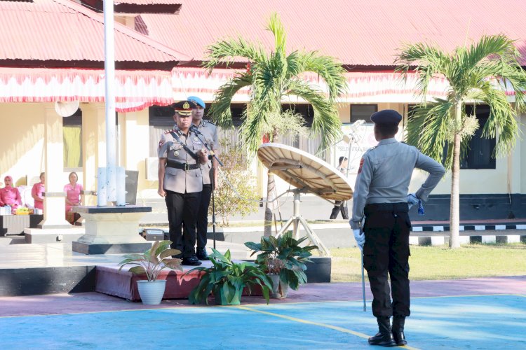 Kenang Perjuangan Polisi, Kapolres Mabar Pimpin Upacara Peringatan Hari Juang Polri di Labuan Bajo