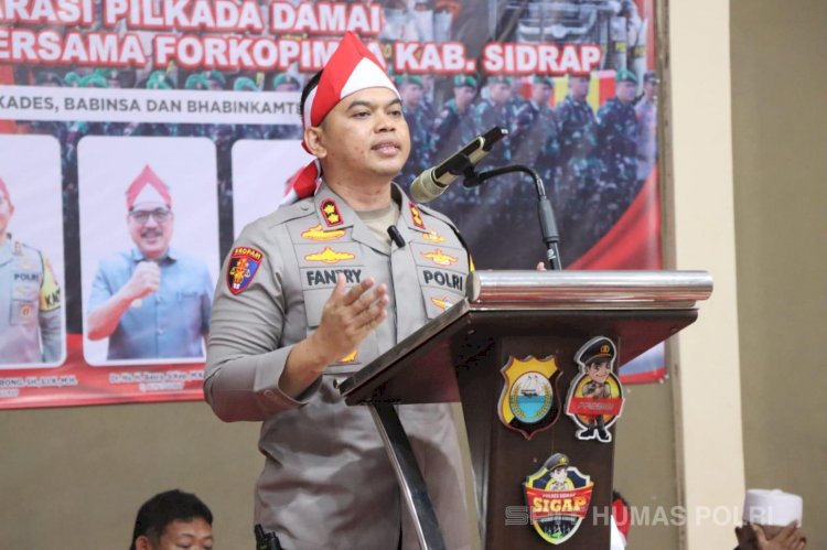 Proaktif Deklarasi Tiga Pilar di Bantaeng, Polri Optimistis Pilkada Berlangsung Damai