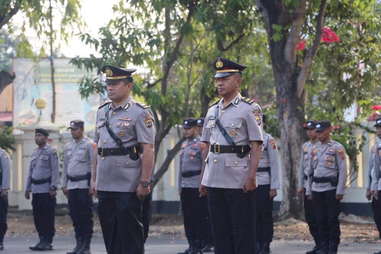 Pengembangan Karier, Kapolres Mabar Gelar Sertijab Kasat Intelkam