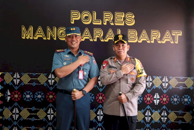 Sinergitas TNI-Polri Siap Jaga Keamanan Perairan Labuan Bajo