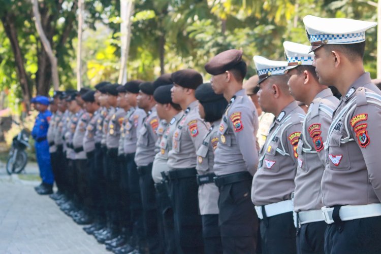 Siagakan 371 Personil, Polisi Amankan Rangkaian Acara Pentahbisan Uskup Perdana Keuskupan Labuan Bajo