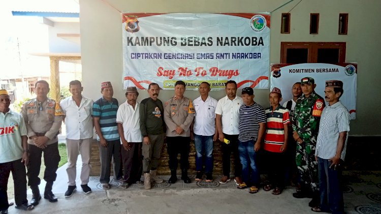 Dukung Program Asta Cita, Polisi Dirikan Kampung Tangguh Bebas Narkoba di Labuan Bajo