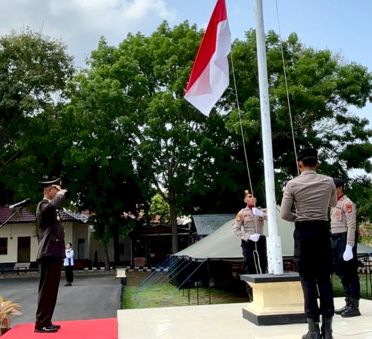 Gelar Upacara Bendera, Polres Mabar Peringati Hari Pahlawan Nasional di Labuan Bajo