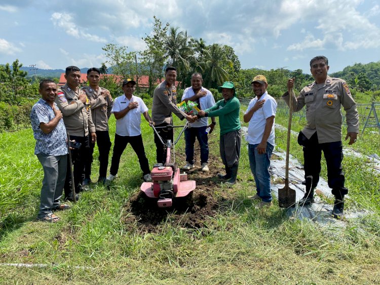 Dukung Program Asta Cita, Polres Mabar Launching Program Ketahanan Pangan di Labuan Bajo