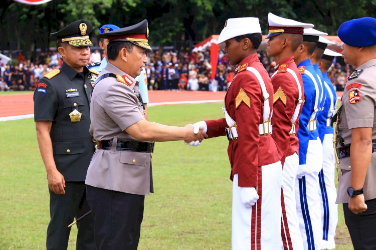 Pimpin Wisuda Prabhatar 2024, Ini Pesan Kapolri dan Panglima TNI untuk 1.104 Taruna