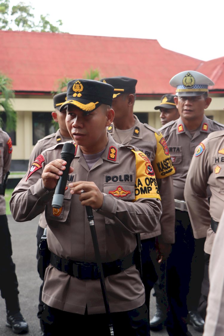 Kapolres Mabar Imbau Masyarakat Jaga Kondusifitas Pasca Pemungutan Suara Pilkada 2024