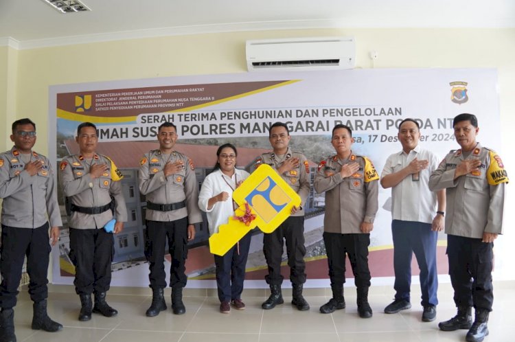 Resmi Digunakan, Polres Manggarai Barat Terima Bantuan Rusun Dari Kementerian PUPR