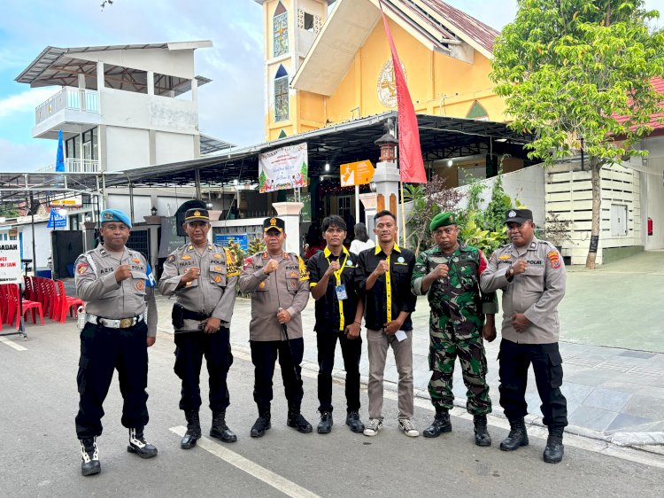 Kapolres Mabar Pastikan Keamanan Ibadah Malam Natal di Setiap Gereja