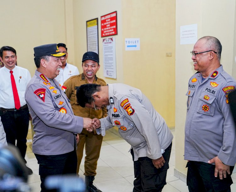 Pastikan pelayanan optimal, Kapolri Kunjungi Polsek Rumbai Pesisir
