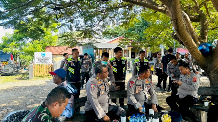 Polda NTB Kerahkan Ratusan Personel Amankan Aksi Massa di Pelabuhan Poto Tano