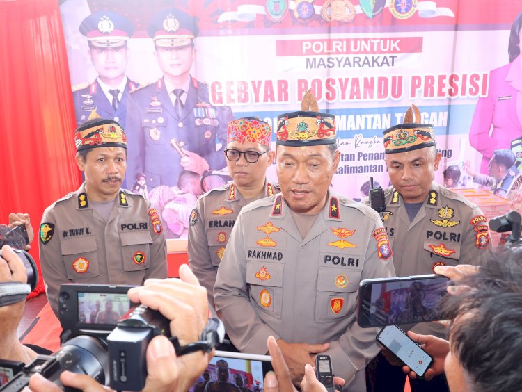 Polda Kalteng Inisiasi Gebyar Posyandu Presisi se-Kalteng, sebagai Wujud Kebersamaan, Kepedulian dan Kemanfaatan Guna Menurunkan Stunting Dengan Cepat