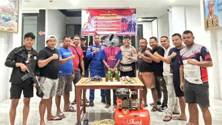 Gunakan Bom Ikan, Seorang Nelayan Ditangkap Polisi di Manggarai Barat