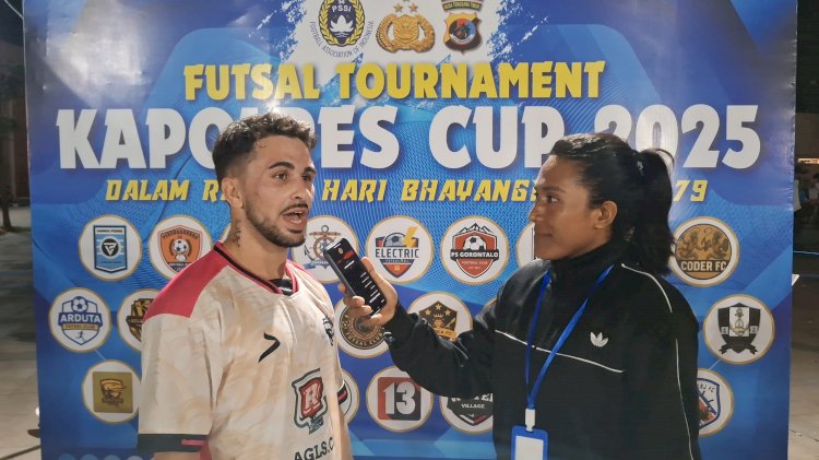 Sambut Hari Bhayangkara Ke-79, Turis Prancis Turut Meriahkan Turnamen Futsal Kapolres Cup 2025