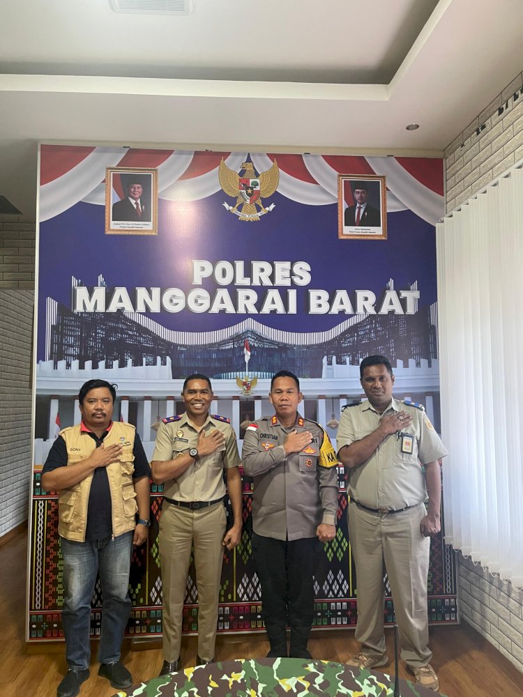 Berantas Praktik Mafia Tanah, Kapolres Mabar Terima Kunjungan Kepala BPN/ATR Mabar