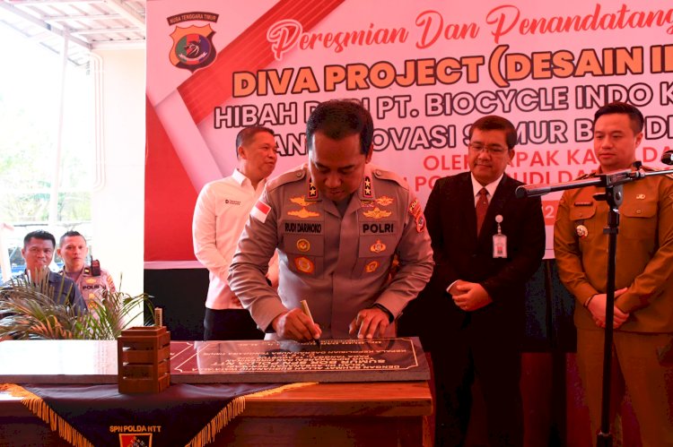 Kapolda NTT Resmikan “Diva Project” dan Renovasi Sumur Bor SPN Kupang