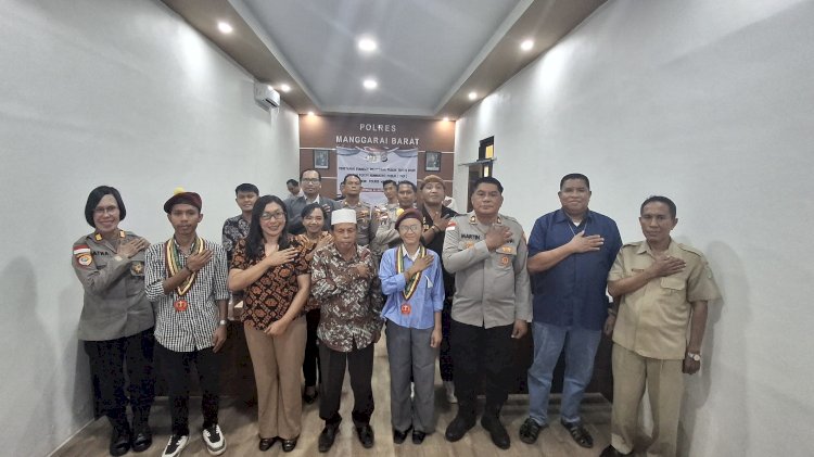 Tetapkan Standar Pelayanan Publik Melalui FKP, Polres Mabar Gandeng Elemen Masyarakat