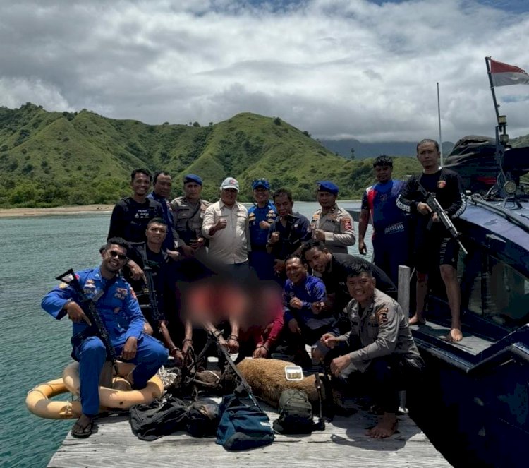 Diwarnai Kontak Senjata, Polisi Bersama Gakkum BTNK Bekuk Pelaku Perburuan Rusa di Pulau Komodo