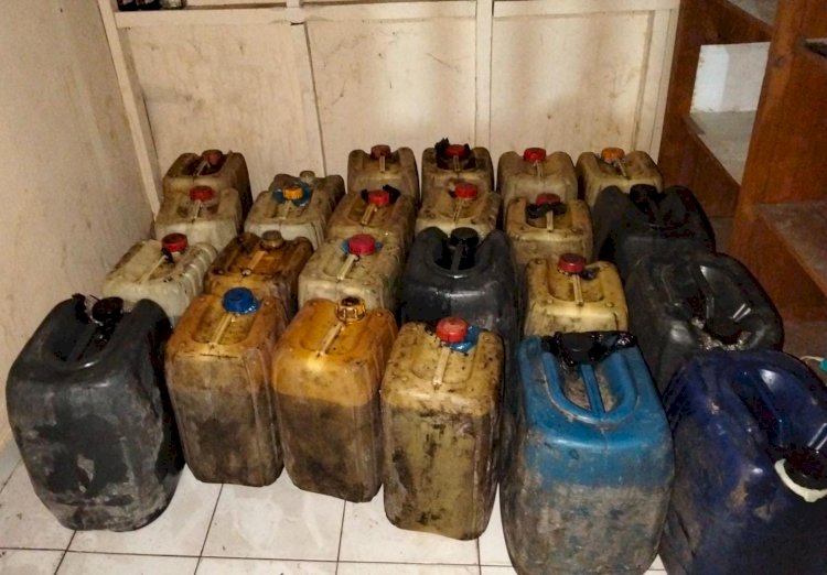 Penyelundupan BBM Solar Subsidi Antar Kabupaten Berhasil Digagalkan Polisi