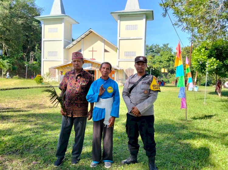 Misa Minggu Palma Aman, Polisi Perketat Pengamanan Pekan Suci di Labuan Bajo