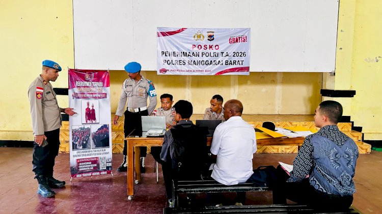 Jamin Rekrutmen Polri Bersih, Sipropam Polres Mabar Sebar QR Yanduan dan Peringatkan Praktik Percaloan