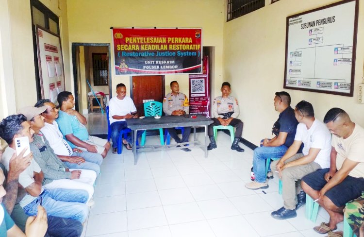 Polsek Lembor Berhasil Mediasi Konflik Sopir Travel Ruteng-Lembor, 5 Poin Disepakati
