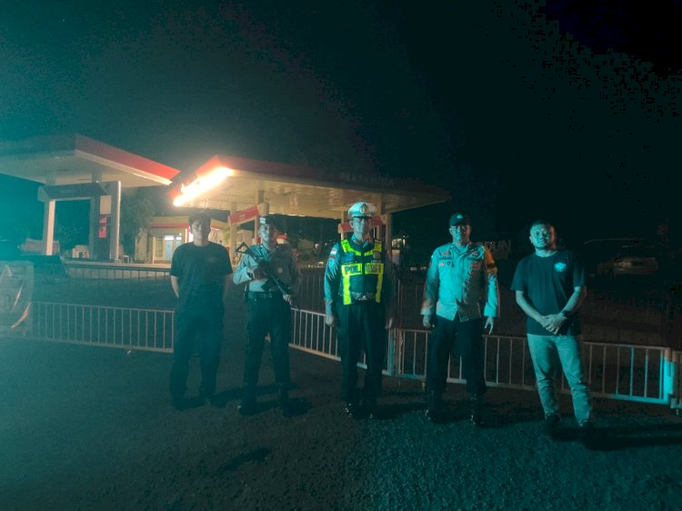 Jaga Kondusifitas Pasca-Penyesuaian Harga BBM, Polres Mabar Gelar Patroli Skala Besar