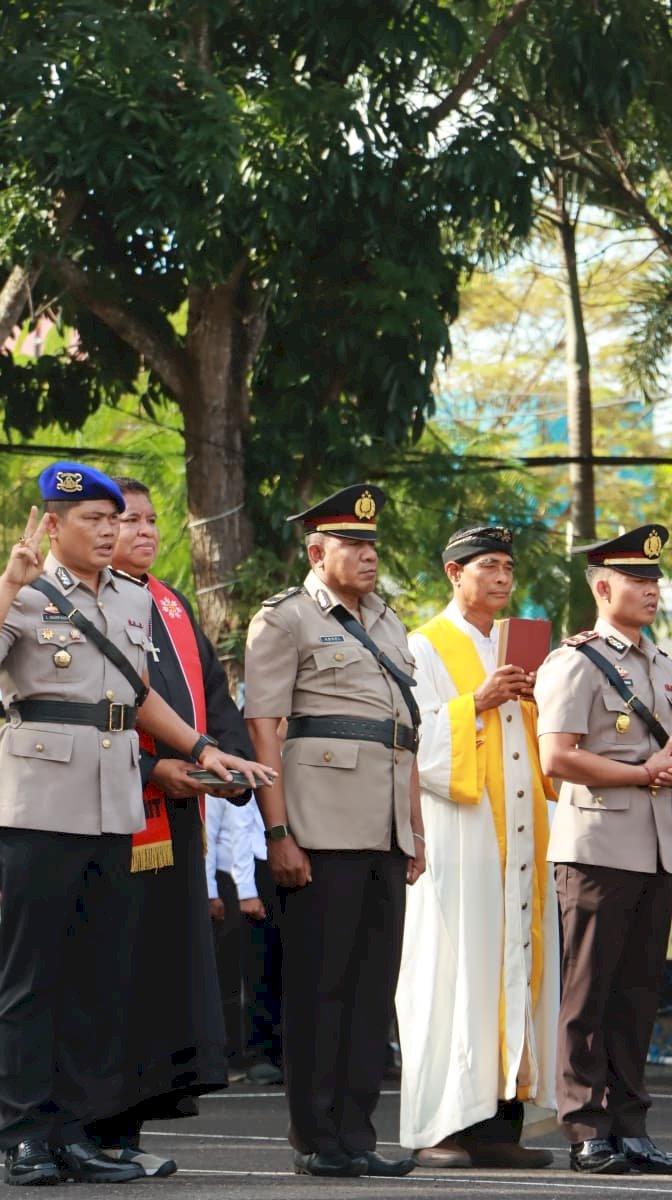 Jaga Kamtibmas Destinasi Wisata Premium, Kapolres Mabar Kukuhkan Kasat Polairud dan Sertijab Kasat Pam Obvit