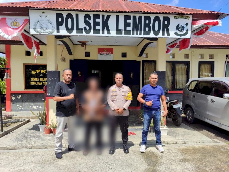Polsek Lembor Gerak Cepat: Karyawan Honorer Terduga Pelaku Pencabulan Anak di Bawah Umur Resmi Ditahan