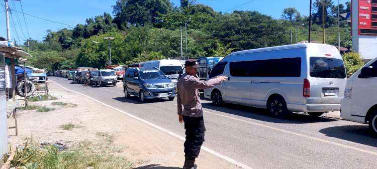 Antisipasi Kelangkaan BBM, Polsek Komodo Perketat Pengawasan SPBU demi Cegah Gesekan