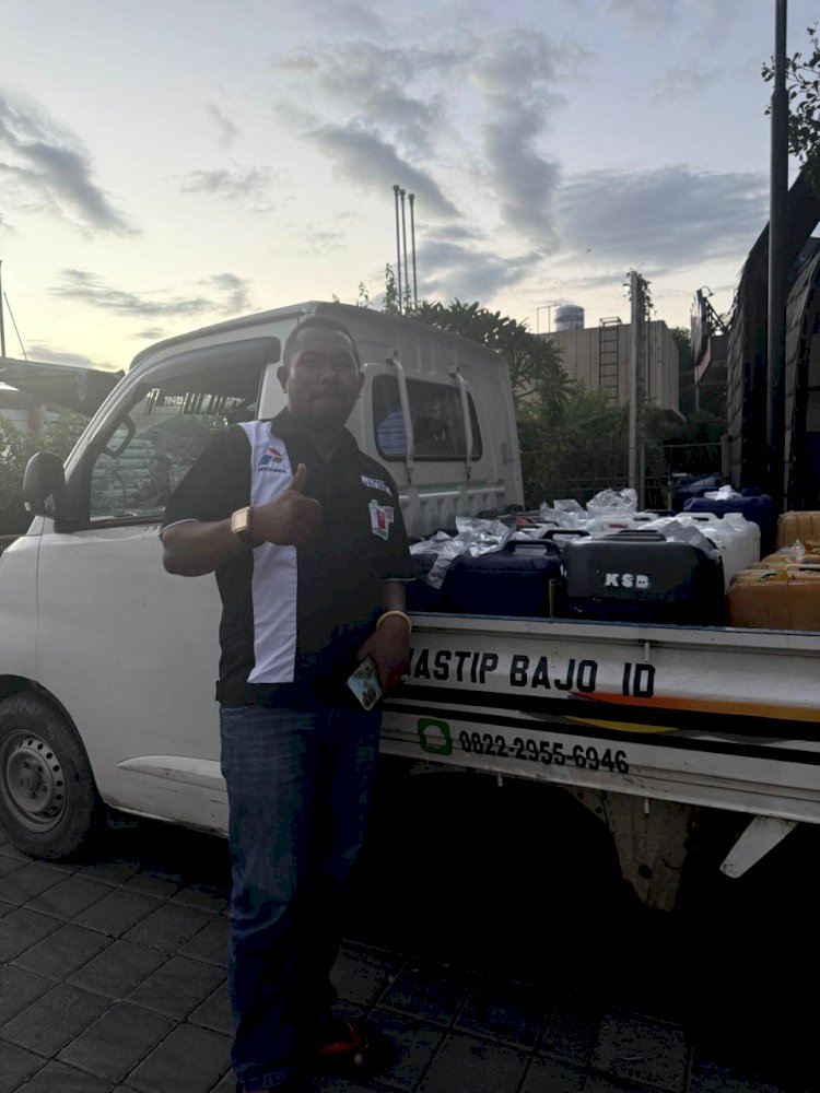 Respon Keluhan Masyarakat, Polisi Sidak Antrean Jerigen di SPBU Kampung Tengah