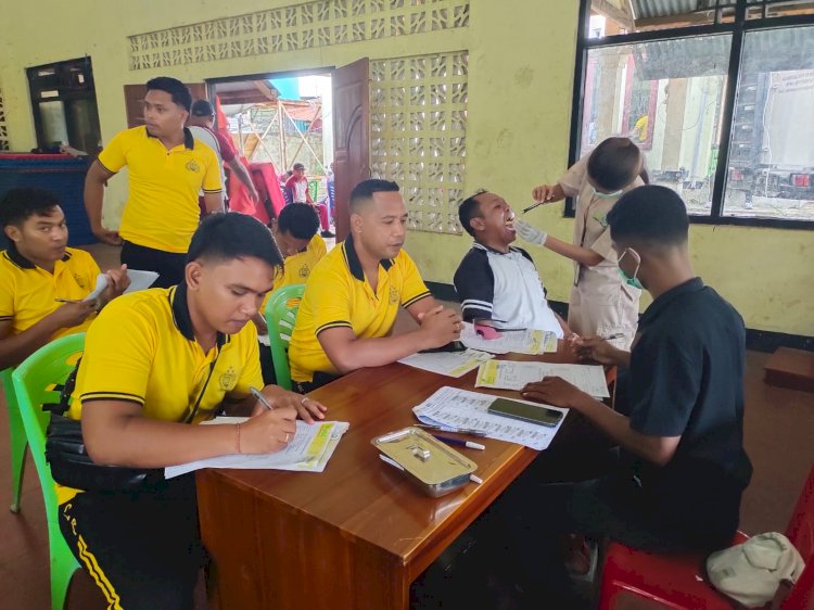 Jaga Kesiapan Fisik dan Mental, 190 Personel Polisi Jalani Pemeriksaan Kesehatan Berkala di Labuan Bajo
