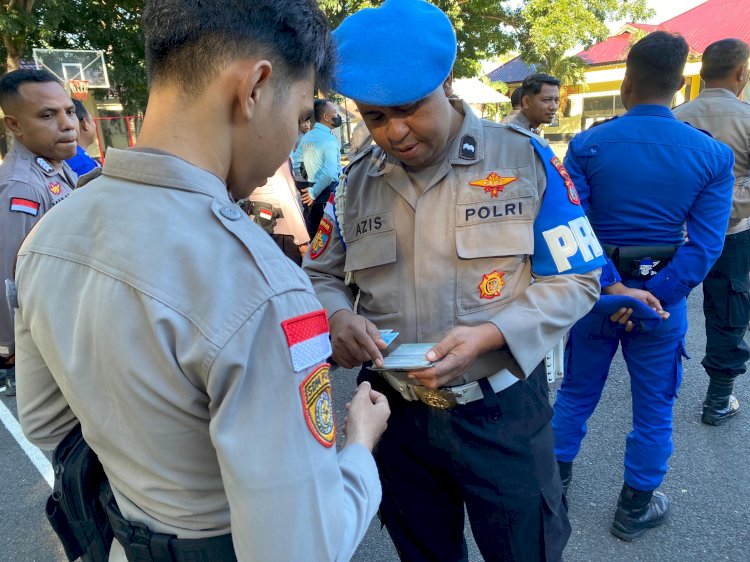 Konsisten! Polres Mabar Gelar Razia Berantas Judi Online di Kalangan Personel