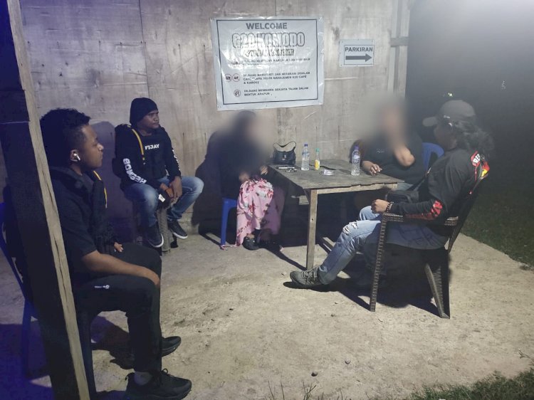 Redam Kebisingan dan Kriminalitas, URC Resmob Komodo Sisir Titik Rawan Labuan Bajo